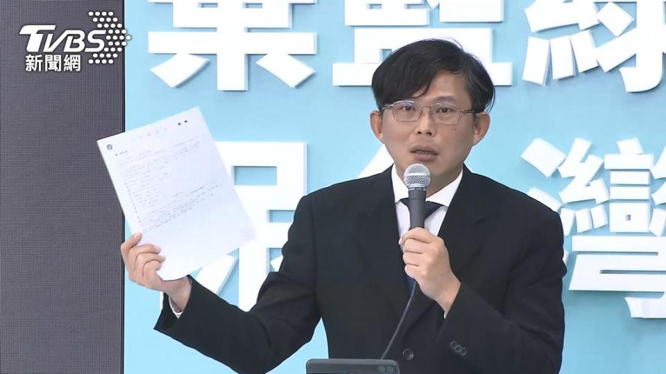 民眾黨不分區立委提名人黃國昌。（圖／TVBS）