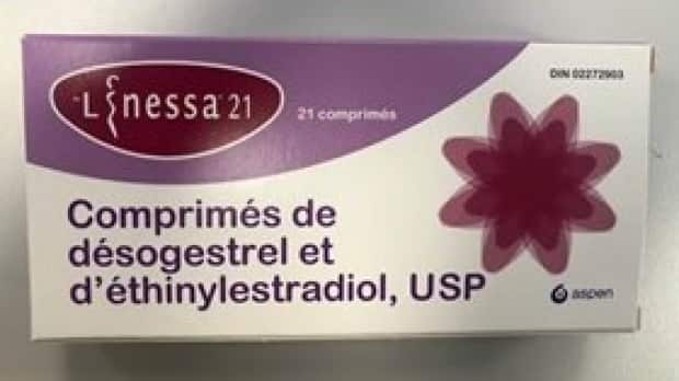 Aspen Pharmacare Canada is recalling one lot of Linessa 21, a prescription birth control pill, due to missing and mispackaged pills, according to an alert from Health Canada. (Health Canada - image credit)