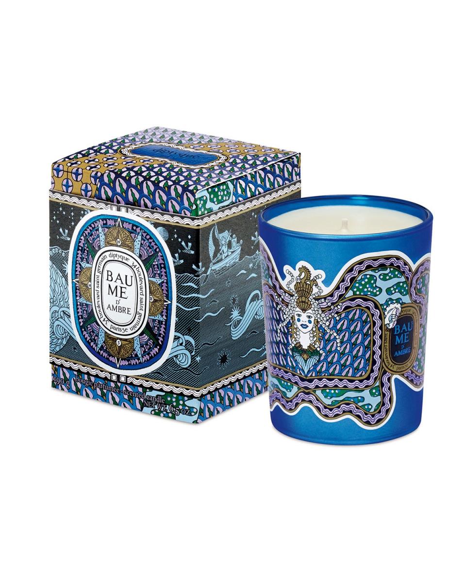 This Diptyque candle not only is v aesthetically pleasing but also leaves any room smelling like an amber wonderland.
SHOP NOW: Candle Baume d’Ambre by Diptyque, $72, bergdorfgoodman.com.