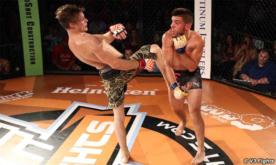 Bryce Mitchell def. Chepe Mariscal, V3 Fights 60