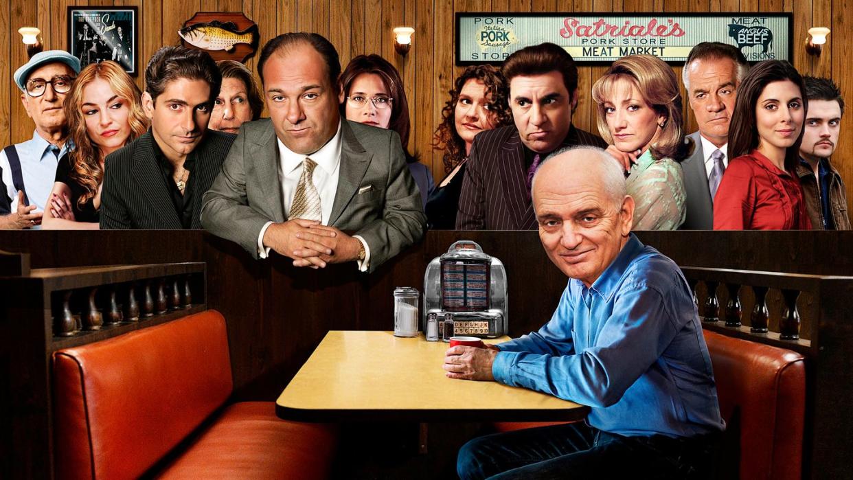 david chase and the cast of the sopranos