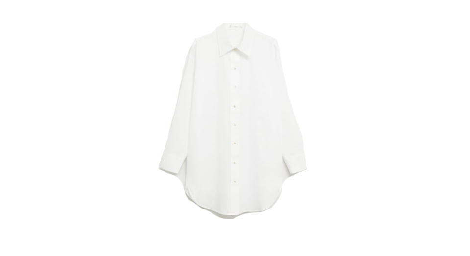 Oversize cotton shirt