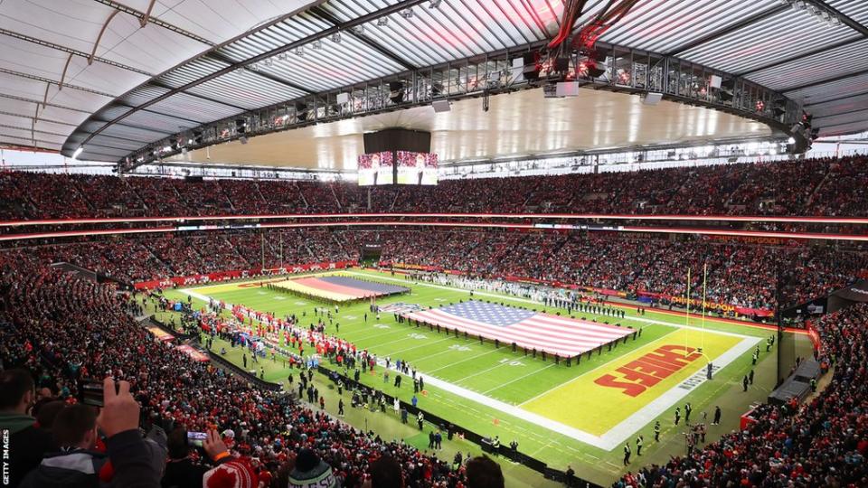 Frankfurt hosting the NFL