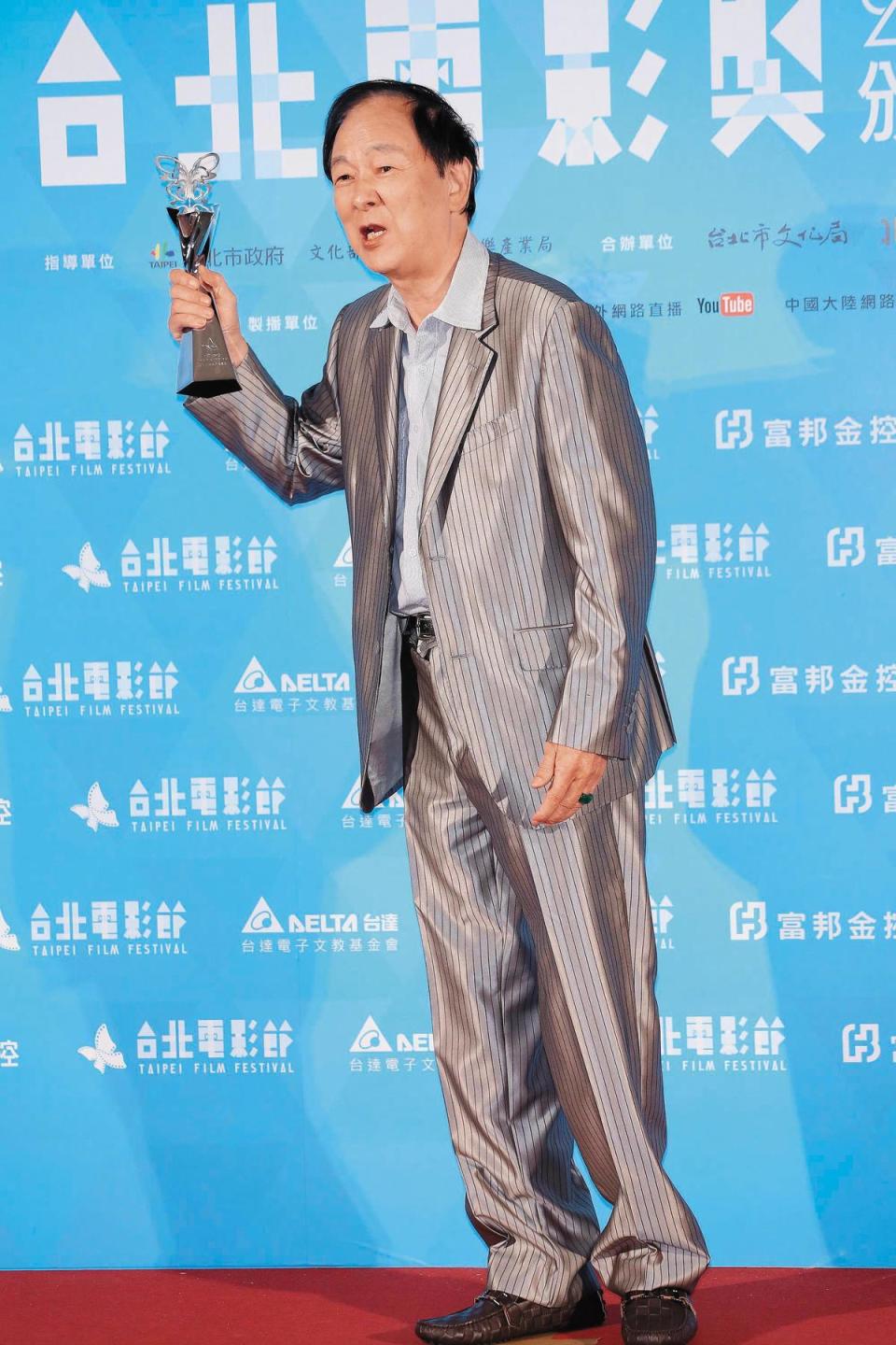 王羽以70歲高齡擔綱主演《失魂》，該作品更榮獲第15屆台北電影節影帝。（東方IC）