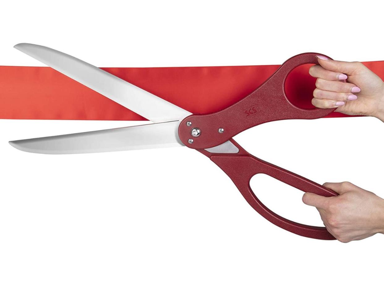 Giant Ribbon-Cutting Scissors