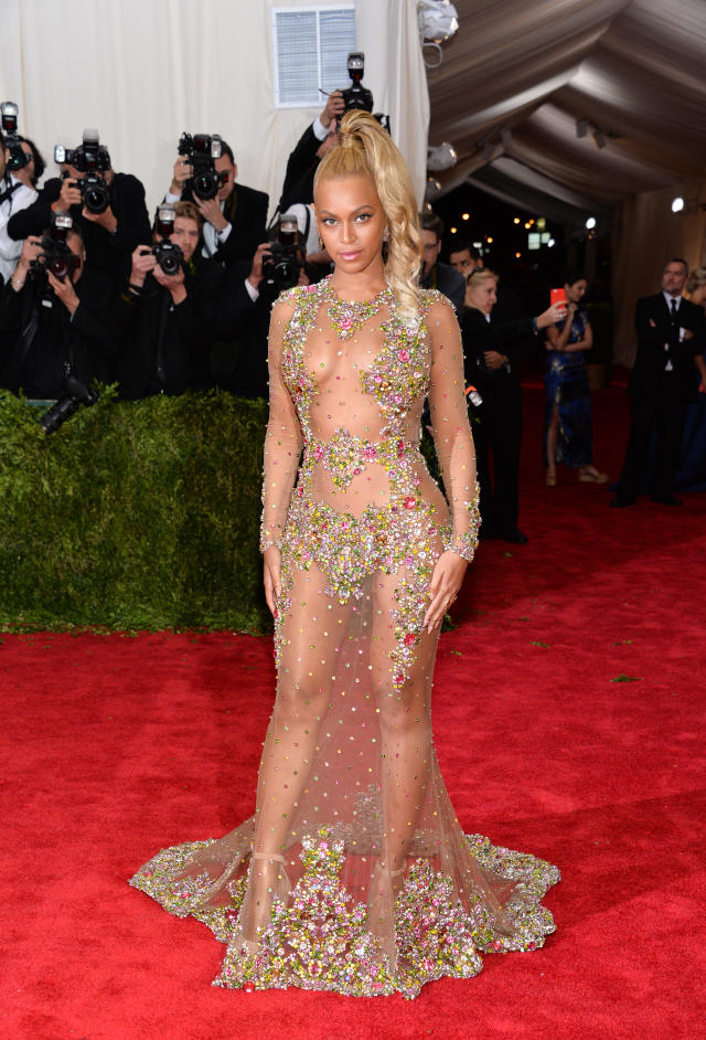 Beyonce Knowles attends the 2015 Met Gala celebrating 
