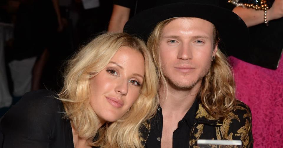 Ellie Goulding admitted that she and ex Dougie Poynter have an &#x002018;amazing connection&#x002019; (Copyright: Richard Young/REX/Shutterstock)
