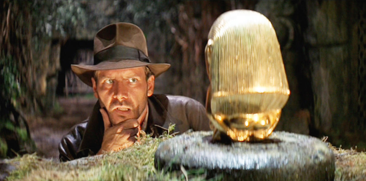 LOS ANGELES - JUNE 12: The movie: Indiana Jones and the Raiders of the Lost Ark , (aka: 