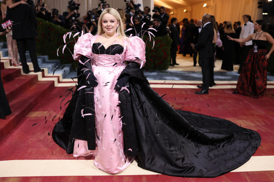 Nicola Coughlan attends The Met Gala.