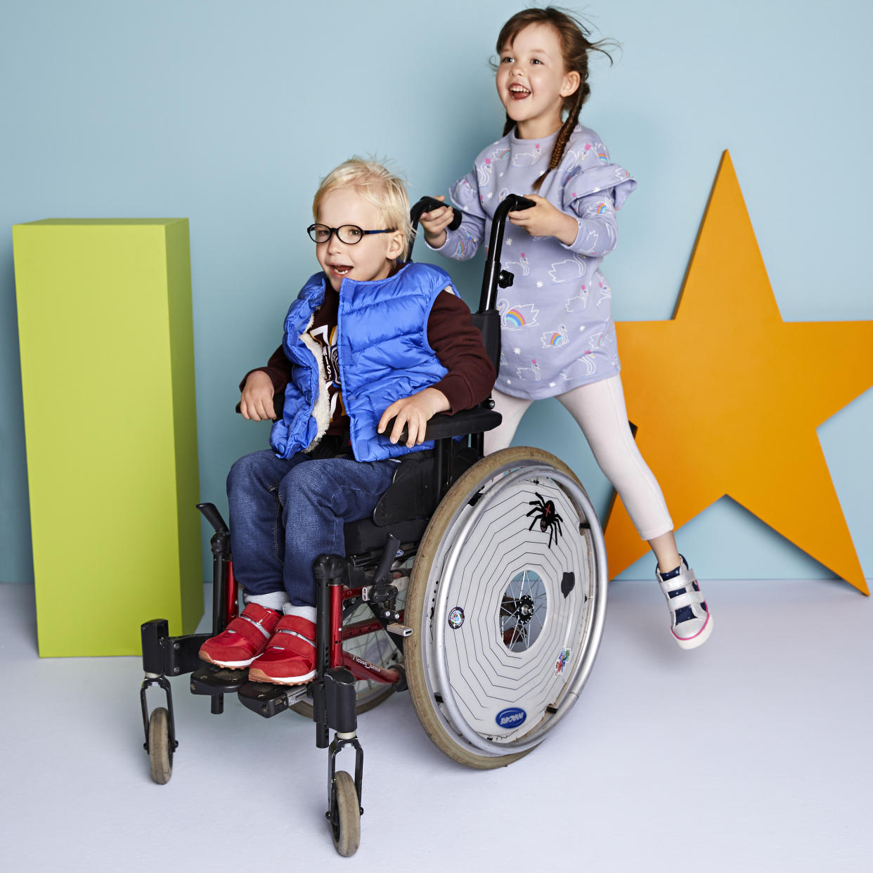 People are loving M&S’ new kidswear range for children with disabilities [Photo: M&S]