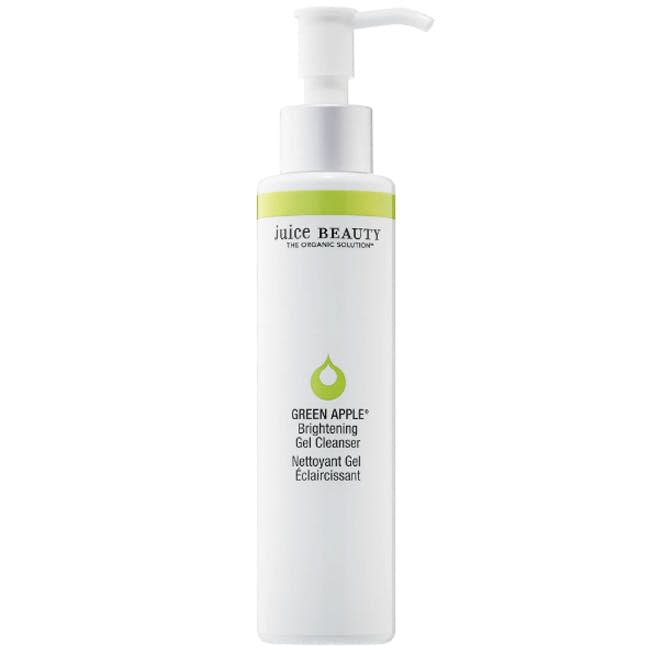 Juice Beauty Green Apple Brightening Gel Cleanser on a white background.
