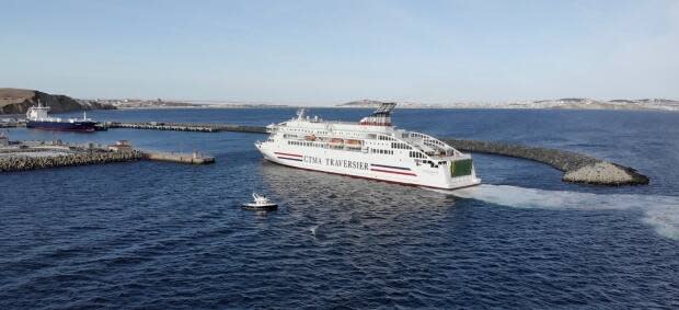 The ferry has previously been used in the Canary Islands and Spain.