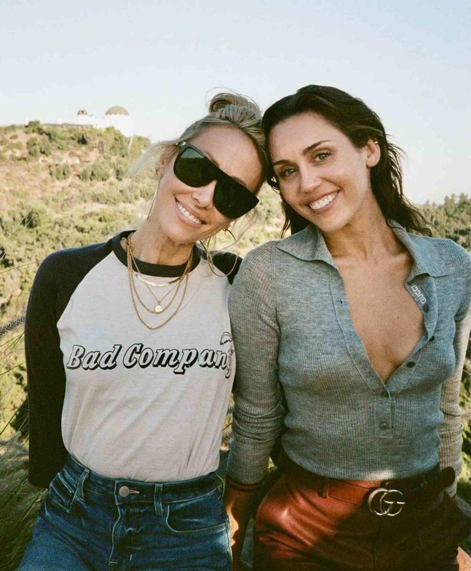 <p>Tish Cyrus Instagram</p> Tish Cyrus and Miley Cyrus