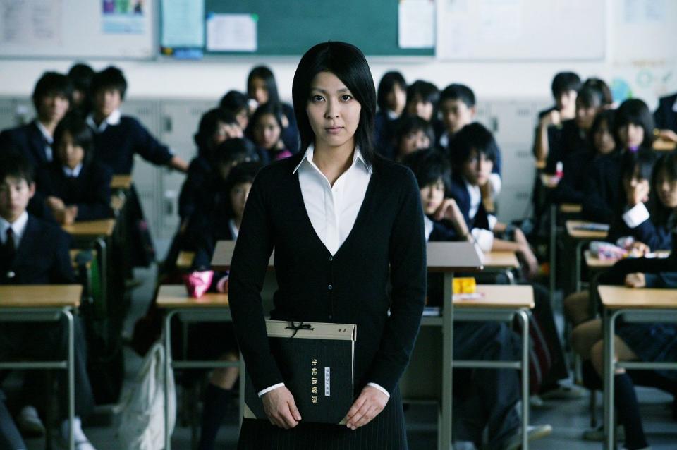 松隆子主演電影《告白》改編自同名小說，以校園霸凌做為題材的故事在全球大獲好評。（車庫娛樂提供）