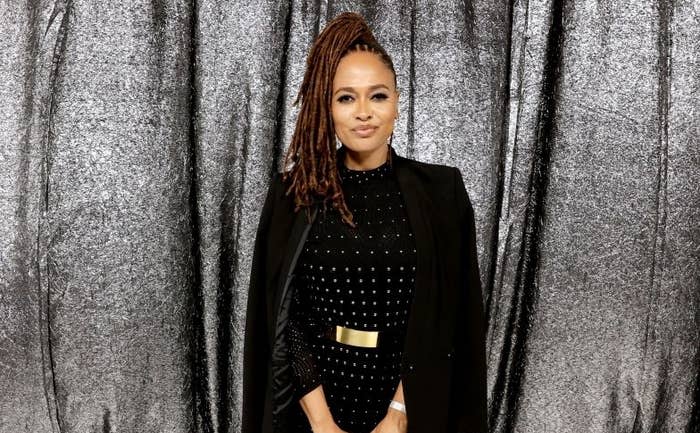Ava DuVernay on the red carpet at the the film's premiere