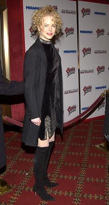 Nicole Kidman at the New York premiere of Miramax's Gangs of New York