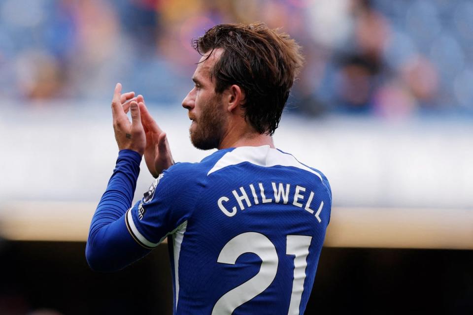 Ben Chilwell has been sidelined for four months (Action Images via Reuters)