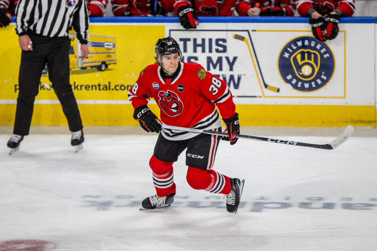 Blackhawks-Anwärter Ethan Del Mastro übertrifft in der ersten Saison mit Rockford die Erwartungen