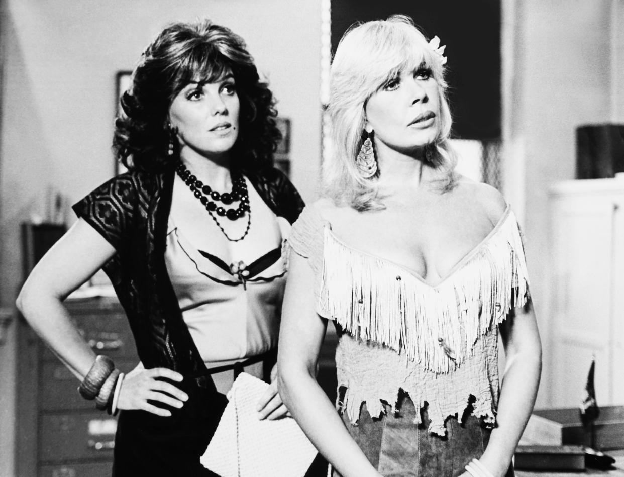 Tyne Daly and Swit in the 1981 Cagney & Lacy TV movie. (Photo: ©CBS/Courtesy Everett Collection)                            