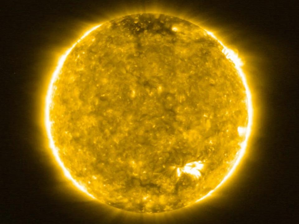 Solar Orbiter sun corona