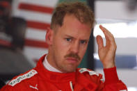 Formula One F1 - Chinese Grand Prix - Shanghai International Circuit, Shanghai, China - April 12, 2019 Ferrari's Sebastian Vettel during practice REUTERS/Aly Song