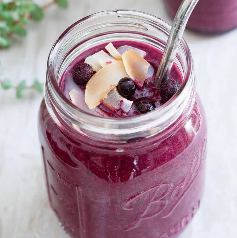 17) Wild Blueberry Beet Smoothie