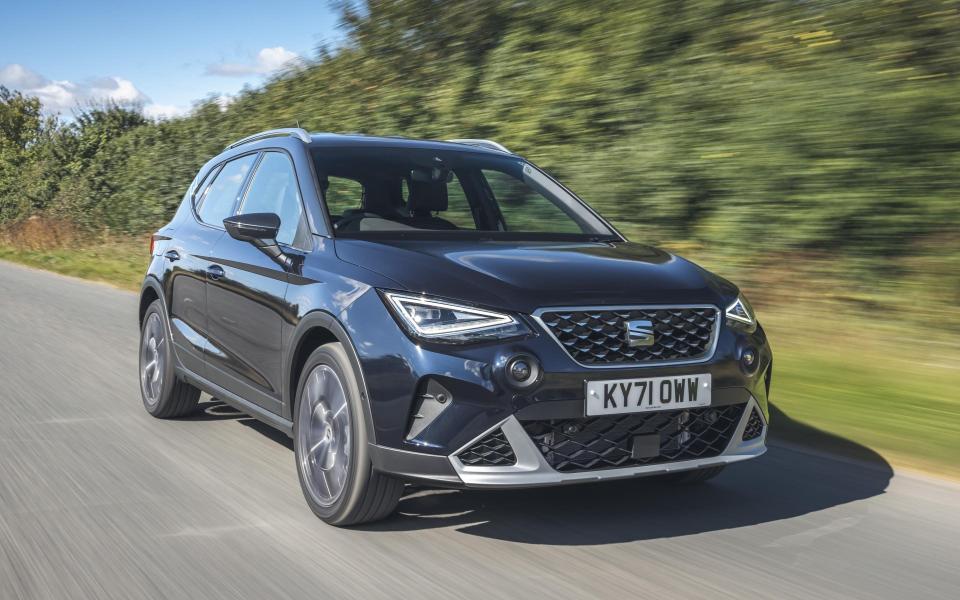 Seat Arona best new small suvs cars to buy 2022 uk drivers