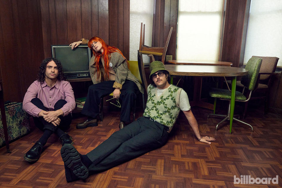 Taylor York, Zac Farro, Hayley Williams, Paramore