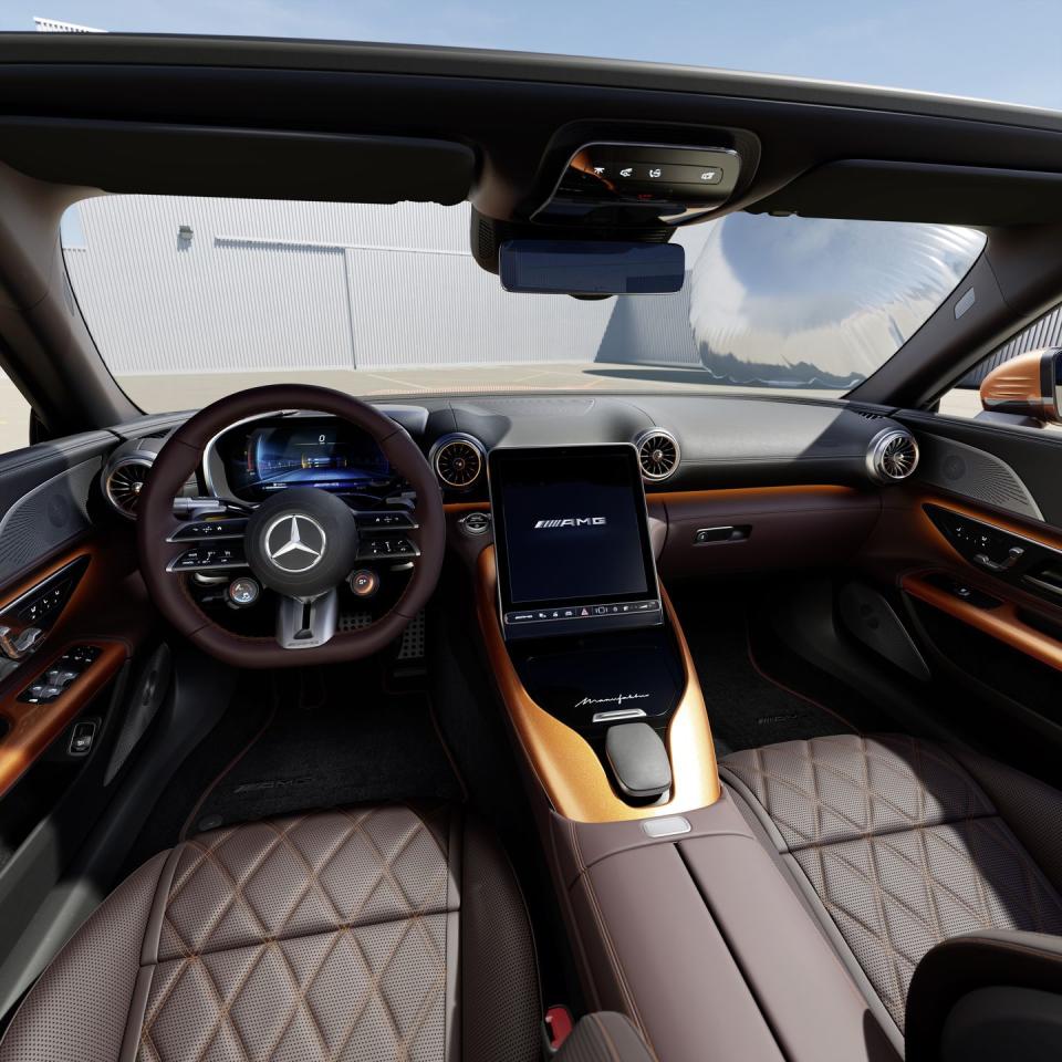 2023 mercedes amg sl63 big sur special edition interior