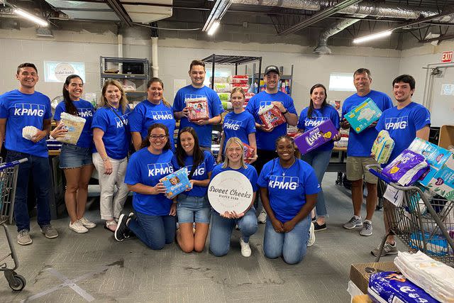 <p>KPMG</p> KPMG staffers participate in Community Impact Day 2023.