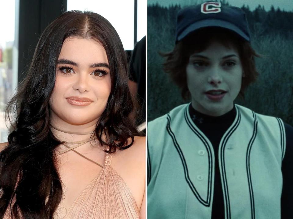 left: barbie ferreira; right: alice cullen in twilight