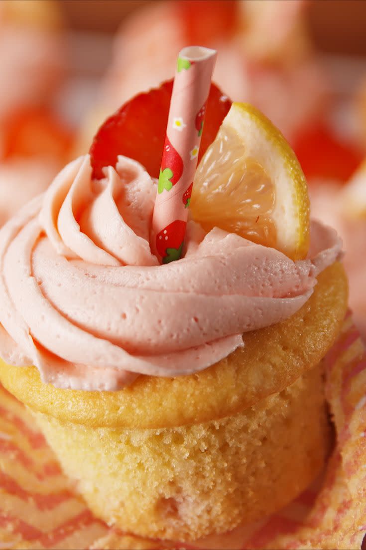 Pink Lemonade Cupcakes