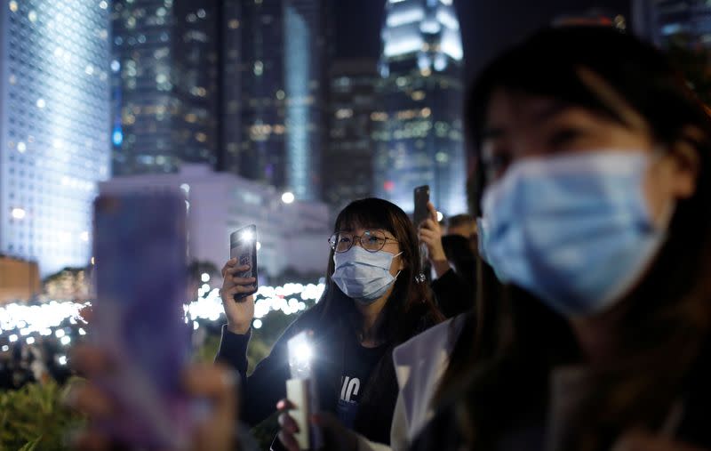 “United We Stand” rally in Hong Kong