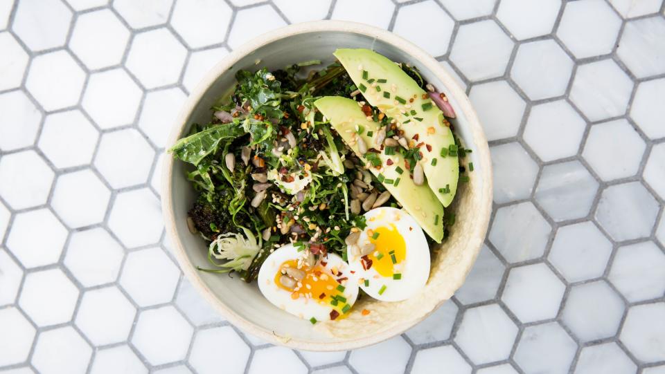 You can make the Brassicas Bowl from Two Hands at home.