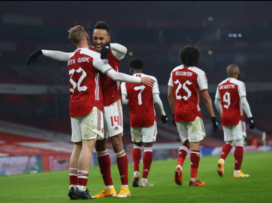 Pierre-Emerick Aubameyang rounded off the victoryGetty Images