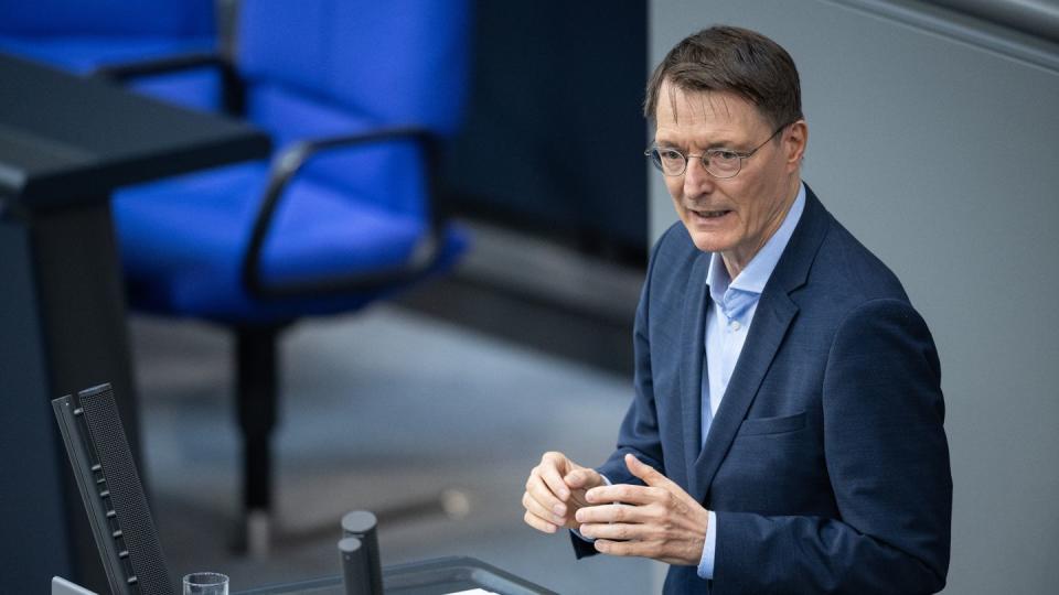 Bundesgesundheitsminister Karl Lauterbach. (Bild: dpa)