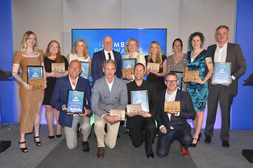 Winners at the Humber Renewables awards