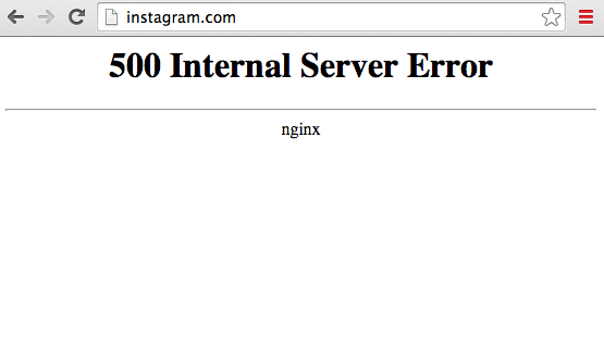 Instagram down