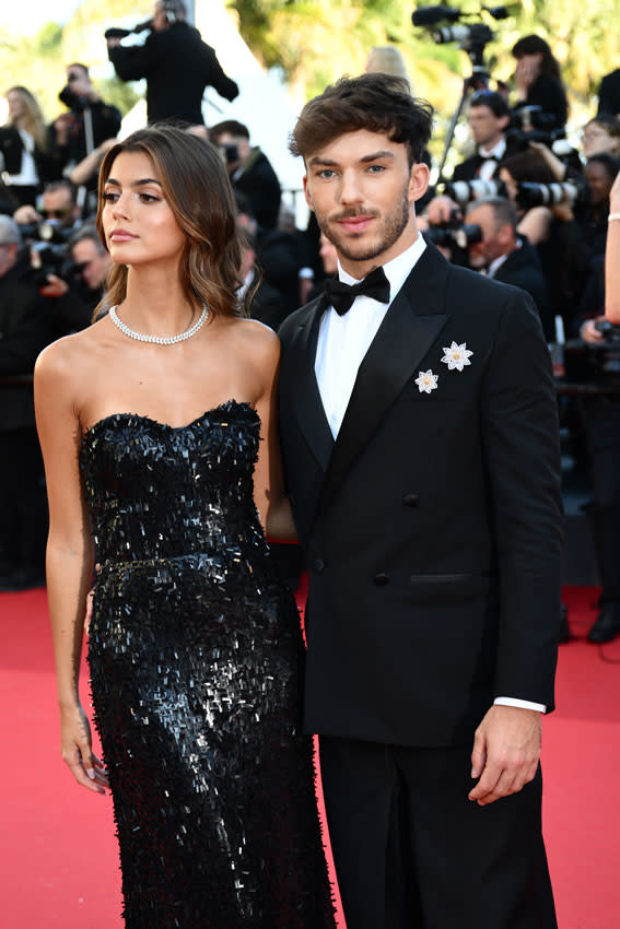 La pareja presume de su amor en las alfombras rojas