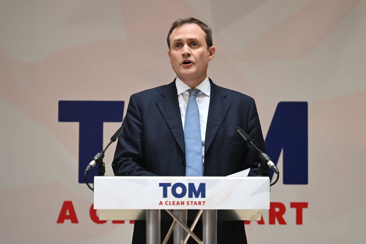 Tory leadership candidate Tom Tugendhat has pledged to reverse National Insurance rise (Getty Images)
