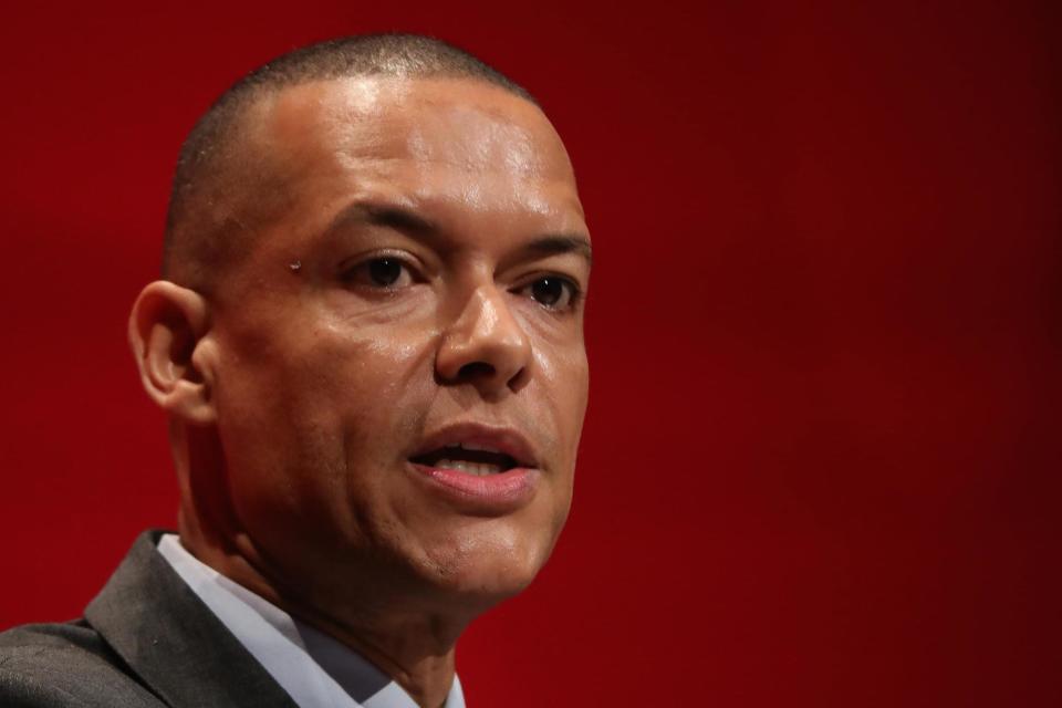 An internal party investigation dismissed claims from a female activist against Clive Lewis: Getty Images