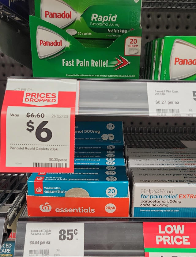 Panadol Rapid Caplets, Fast Pain Relief