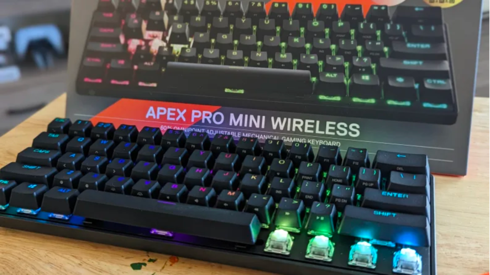 Best tech gifts: SteelSeries Apex Pro Mini Wireless
