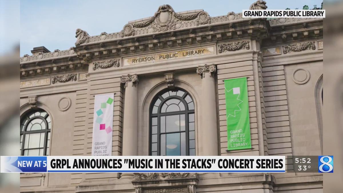 Catch these free concerts at Grand Rapids Public Library