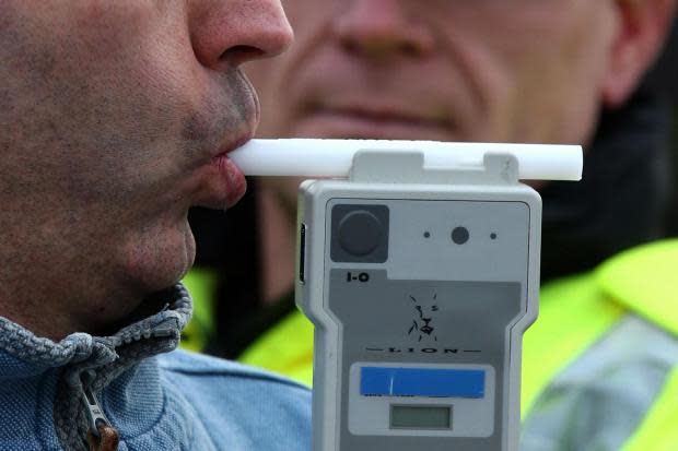 File pic of a breathalyser