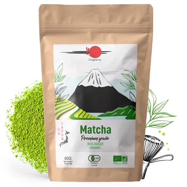 Thé matcha biologique