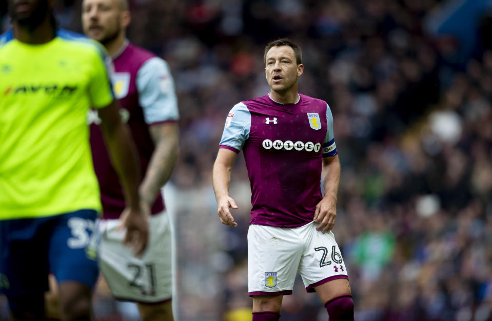 Big game player: Villa need John Terry at his best in May