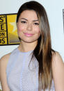 Miranda Cosgrove worked matte pink lips at the TV Critics Choice Awards. [Rex]