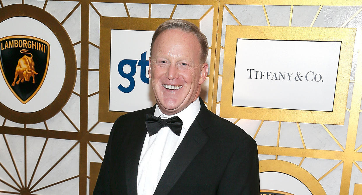 Former White House Press Secretary Sean Spicer wants to be back on the air. (Photo: Paul Morigi/Getty Images)