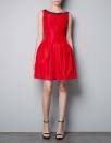 <b>Top 50 Christmas party dresses:</b> Pleated dress with jewelled collar, <a href="http://www.zara.com/webapp/wcs/stores/servlet/product/uk/en/zara-neu-W2012/269185/870534/PLEATED%20DRESS%20WITH%20JEWELLED%20COLLAR" rel="nofollow noopener" target="_blank" data-ylk="slk:Zara;elm:context_link;itc:0;sec:content-canvas" class="link ">Zara</a> £69